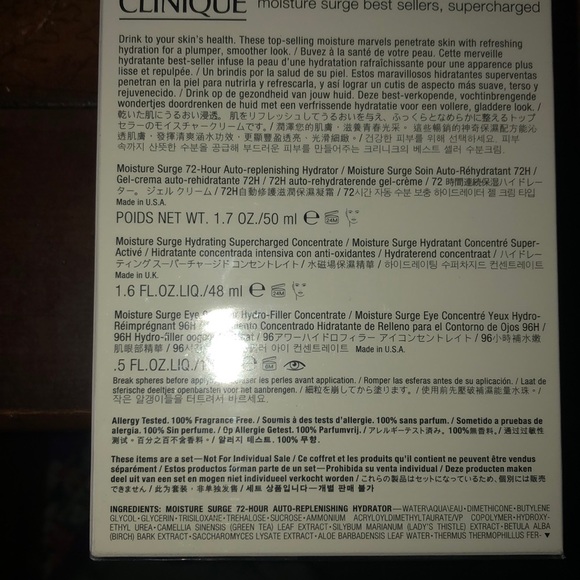 NEW .... Clinique skin quenching kit, supercharged - Picture 3 of 3